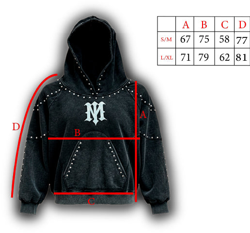 Sudadera Oversize Negra – “Phantom”