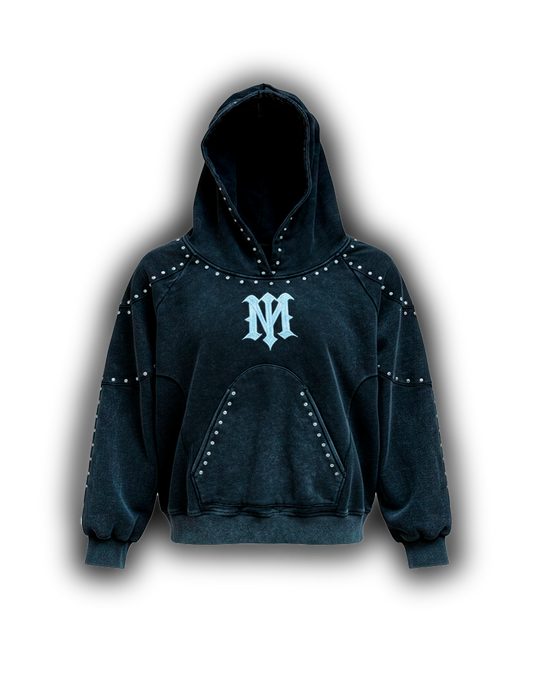 Sudadera Oversize Negra – “Phantom”